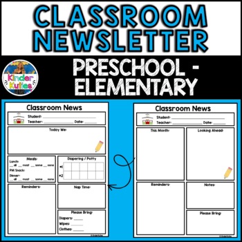 Back To School Newsletter Examples Preschool