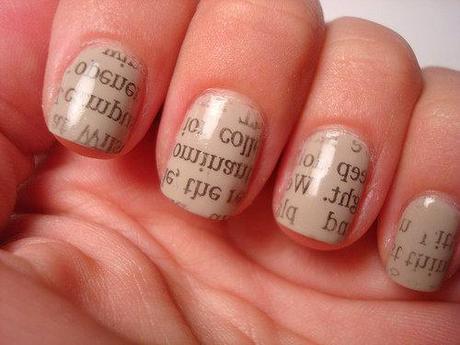 Can You Make Newspaper Nails With Water