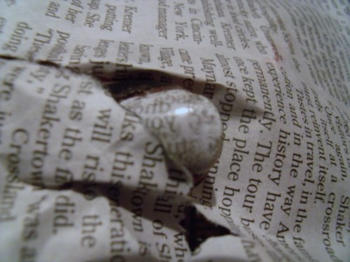 Can You Make Newspaper Nails With Water