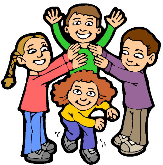 Children Clip Art Playing