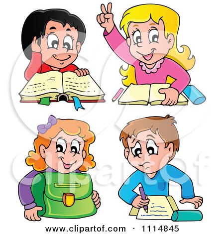 Children Clip Art School