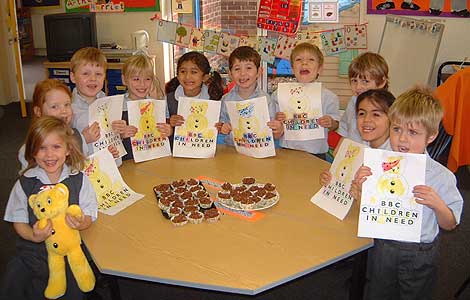 Children In Need Pudsey Bear Colouring