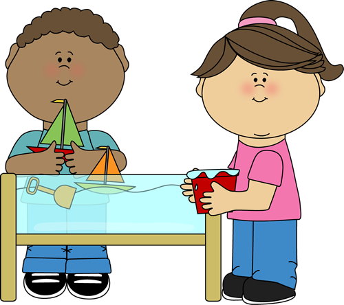 Children Playing At School Clip Art