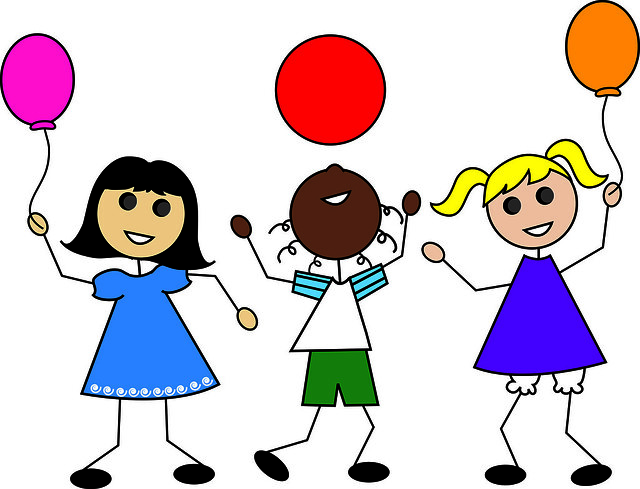 Children Playing Clipart