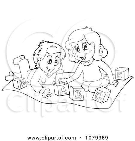 Children Playing Clipart