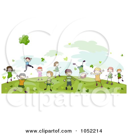 Children Playing Clipart