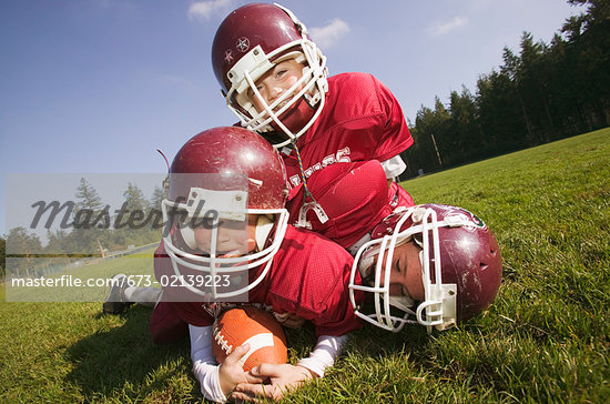 Children Playing Football