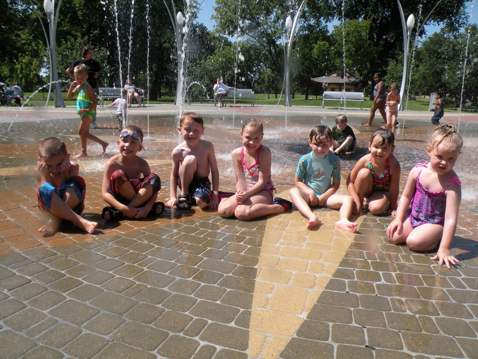 Children Playing In The Park