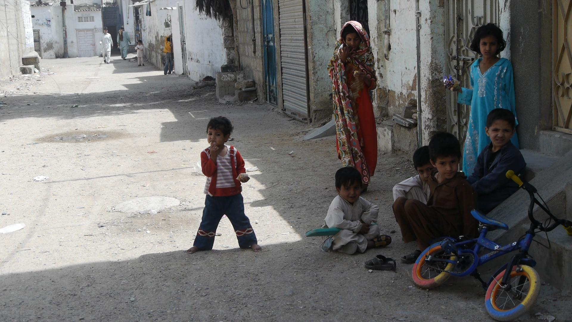 Children Playing Outside At School