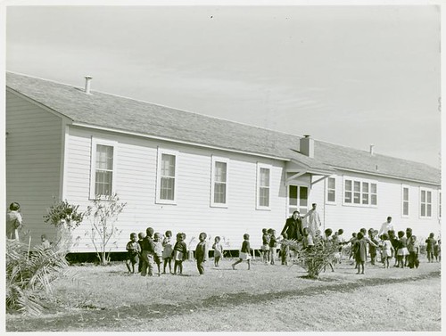 Children Playing Outside At School