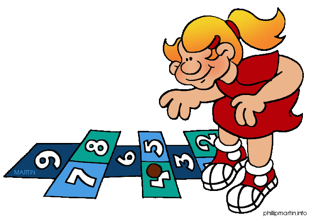 Children Playing Outside Clipart