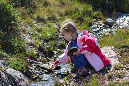 Children Playing Together Outside