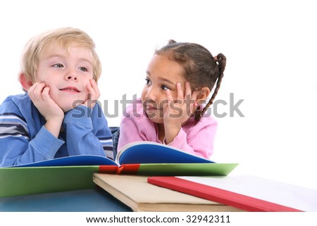 Children Reading Books Images