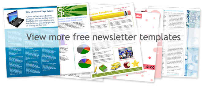 Church Newsletter Templates Free Download