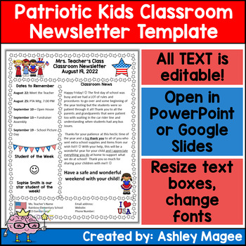 Cute Newsletter Templates For Teachers