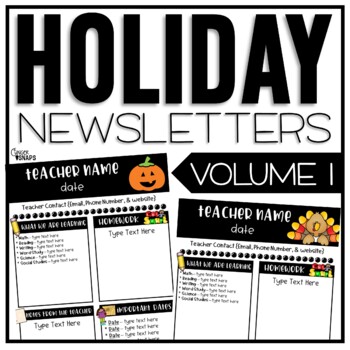 Cute Newsletter Templates For Teachers