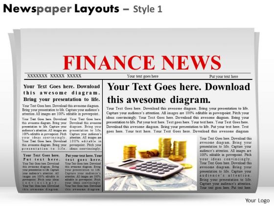 Editable Newspaper Templates Free