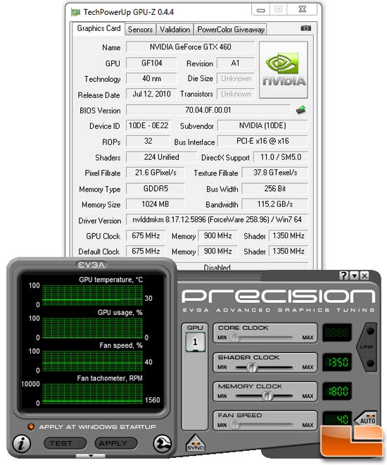 Evga Gtx 460 Se Overclock