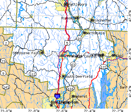 Franklin Massachusetts Map