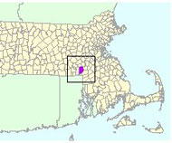 Franklin Massachusetts Map