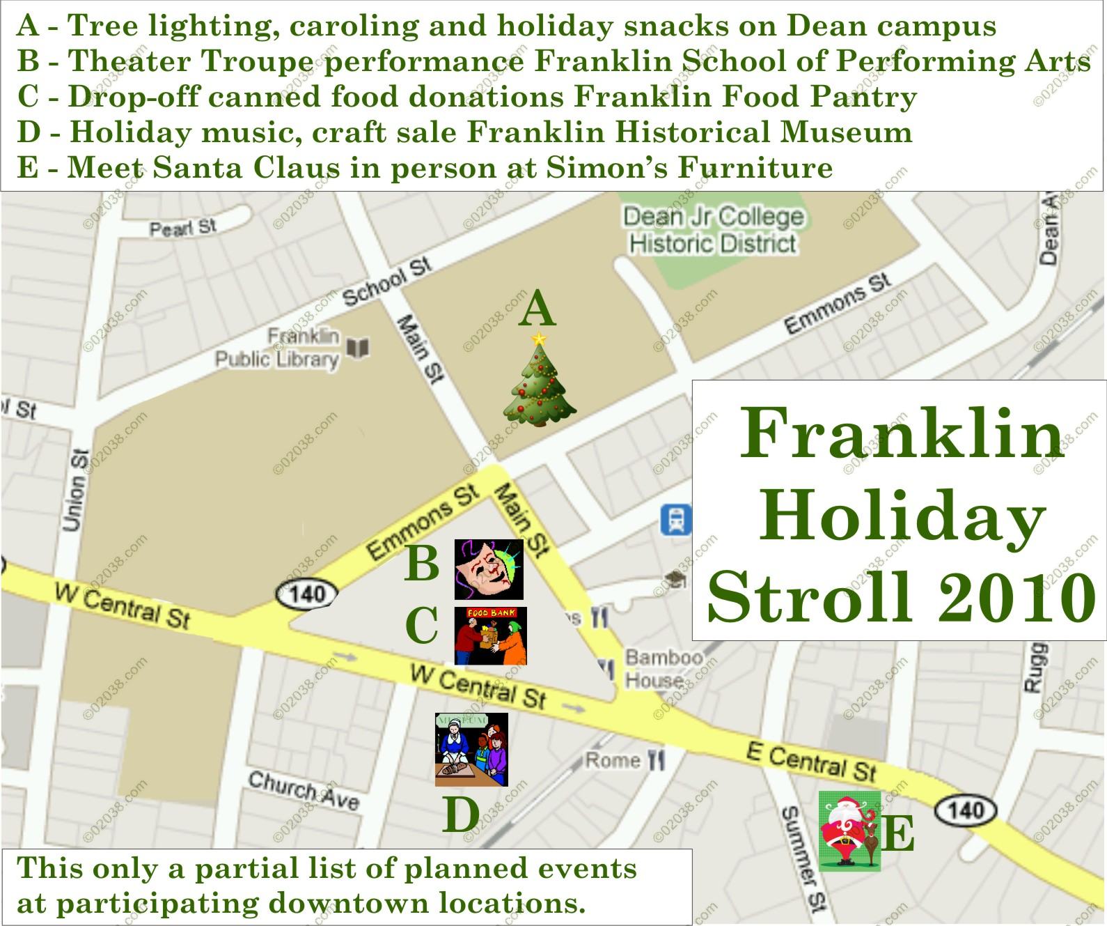 Franklin Massachusetts Map