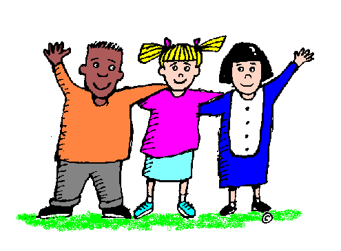 Free Clipart Children Playing Together