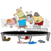 Free Clipart Children Playing Together