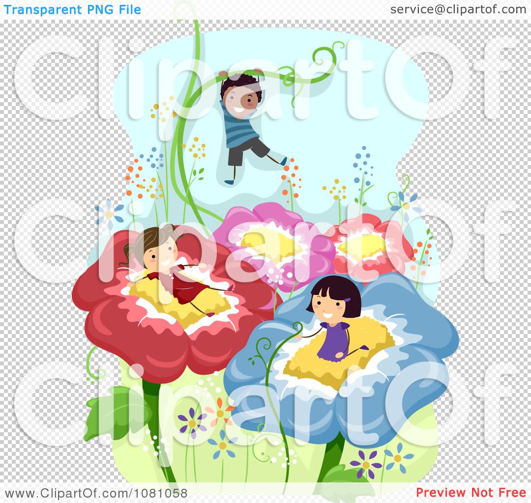 Free Clipart Children Playing Together