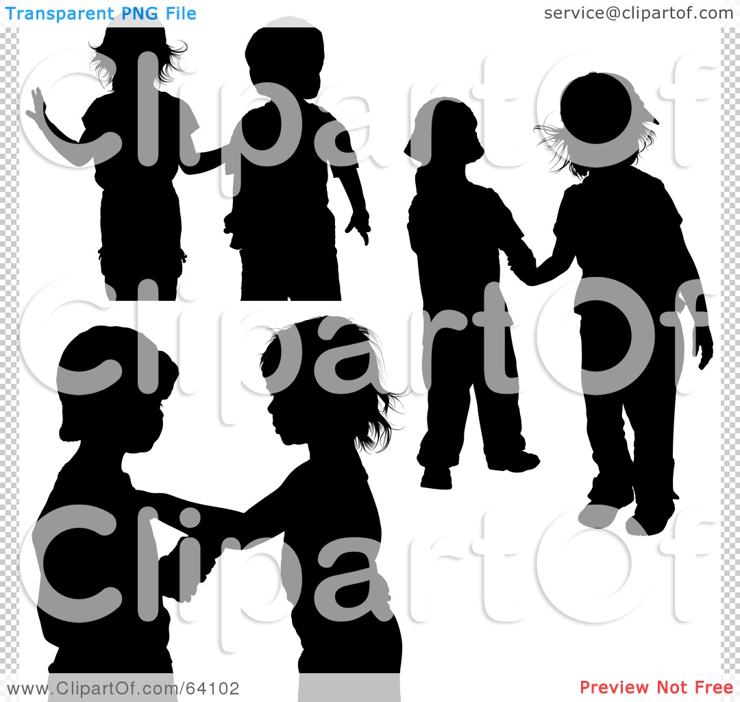 Free Clipart Children Playing Together