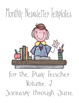 Free Monthly Newsletter Templates For Teachers