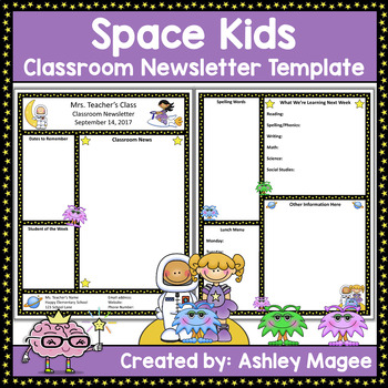 Free Newsletter Templates For Word For Teachers