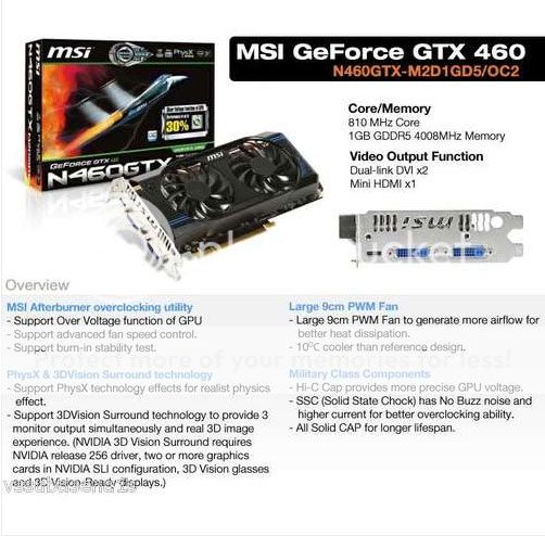 Gtx 460 1gb Ebay