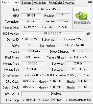 Gtx 460 1gb Review