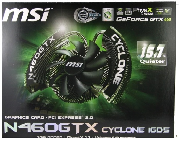 Gtx 460 Cyclone 1gb