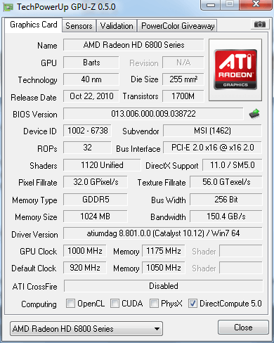 Gtx 460 Hawk Talon Attack