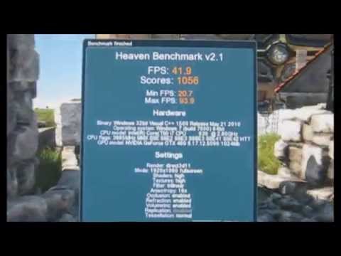 Gtx 460 V2 Benchmark