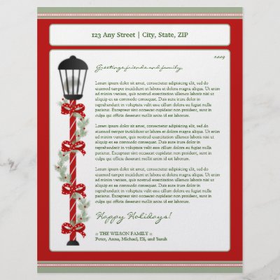 Holiday Newsletter Examples