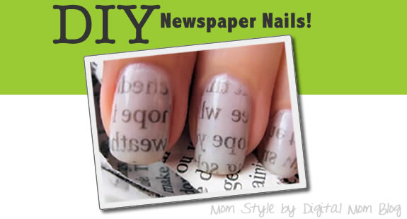 How To Make Newspaper Nails Without Newspaper