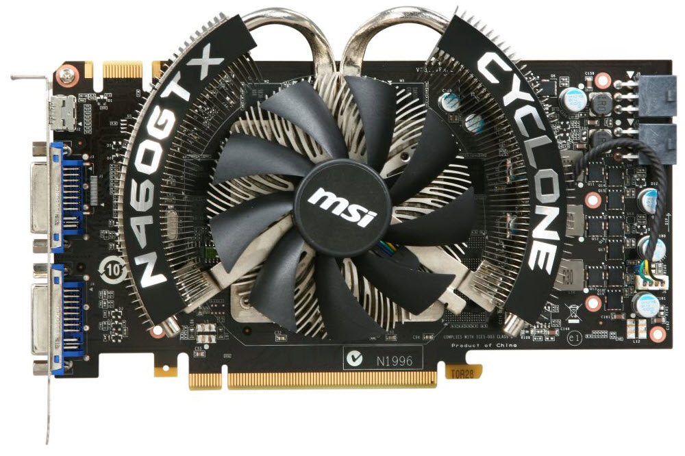 Msi Gtx 460 Cyclone 1gb