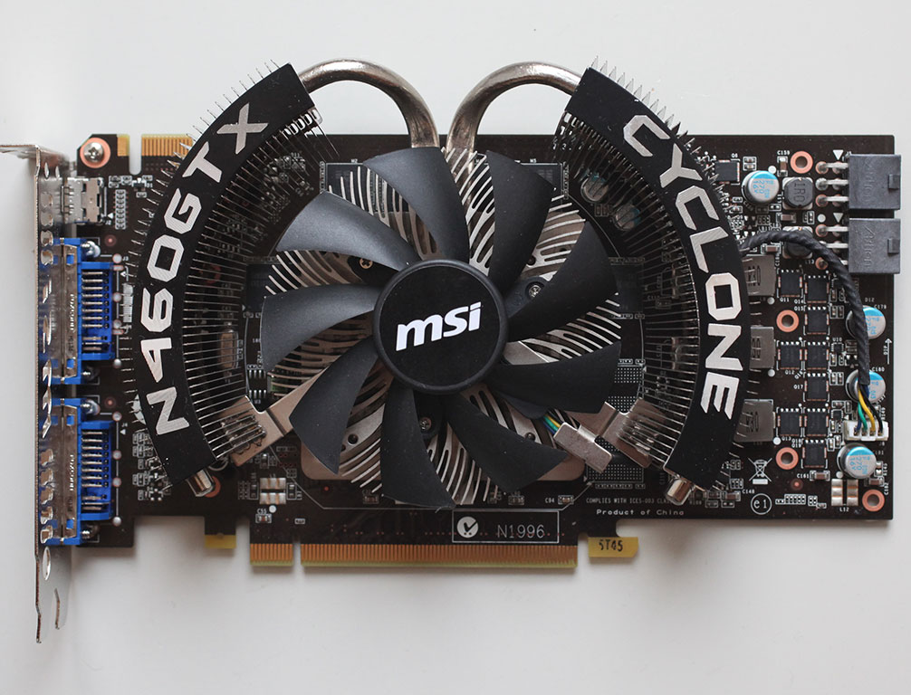 Msi Gtx 460 Cyclone Oc Edition 1gb Gddr5