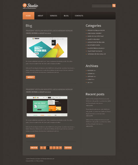 Newsletter Design Templates Free Download