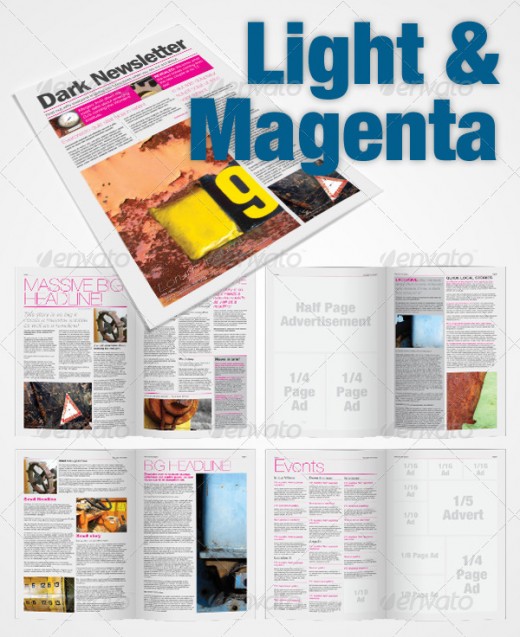 Newsletter Templates Indesign