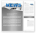 Newspaper Background For Word