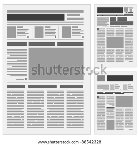 Newspaper Background For Word Document