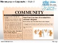 Newspaper Layout Design Ppt