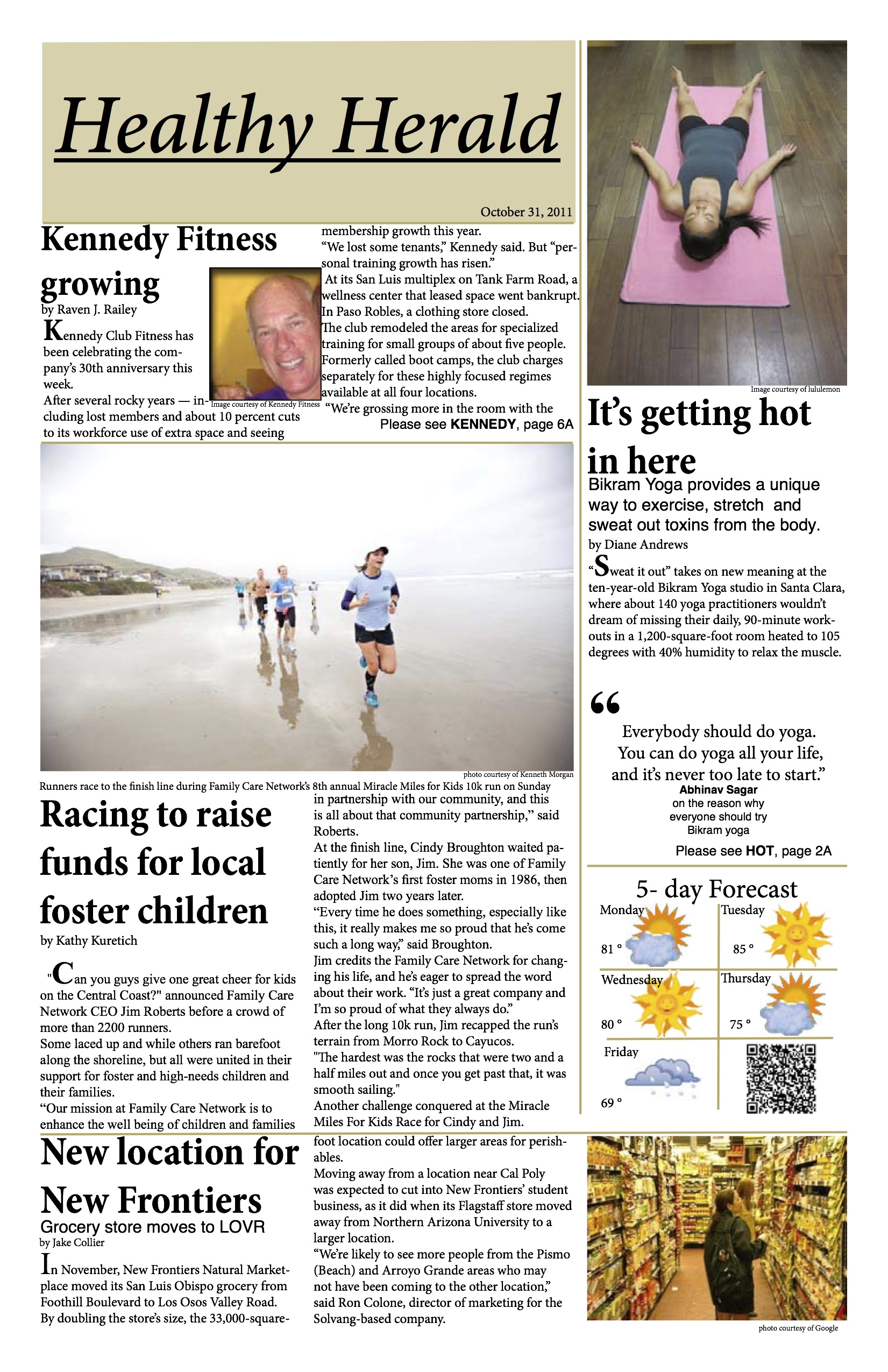 Newspaper Layout Indesign