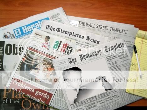 Newspaper Layout Template For Mac