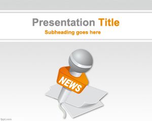 Newspaper Layout Template For Powerpoint