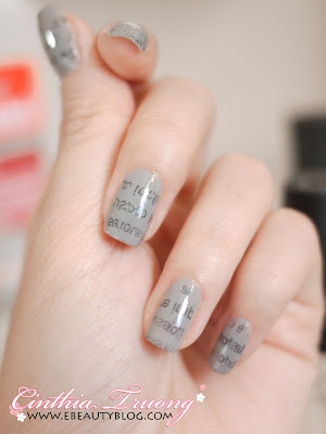 Newspaper Nails Tutorial