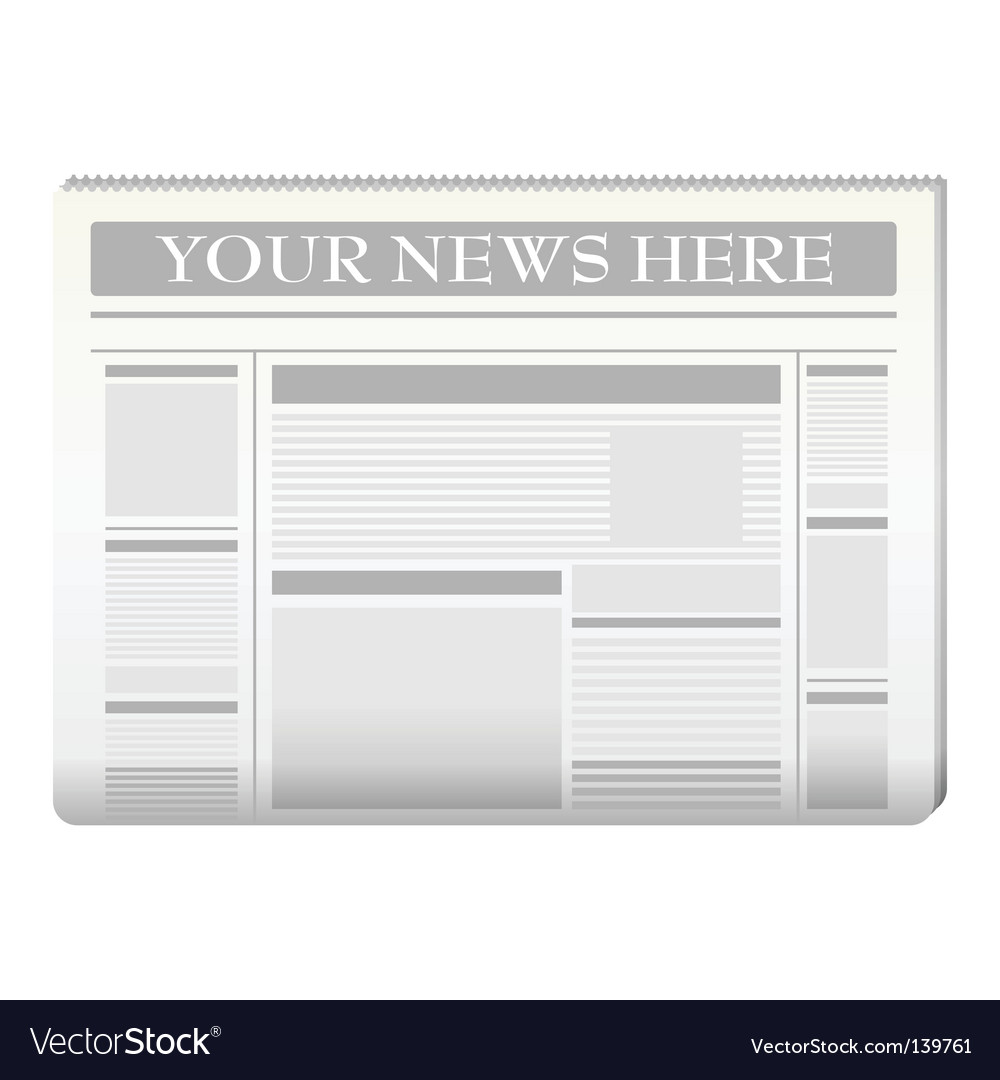 Newspaper Template Blank